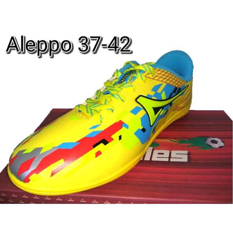 Ardiles Aleppo Yellow- Sepatu Futsal - Sepatu Olahraga - Sepatu Running - Sepatu Murah