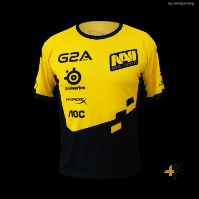 Jersey Dota2 Team Navy Yellow 2016 - Baju Tshirt Kaos Game Gamer Gamers Dota 2 Murah Terlaris