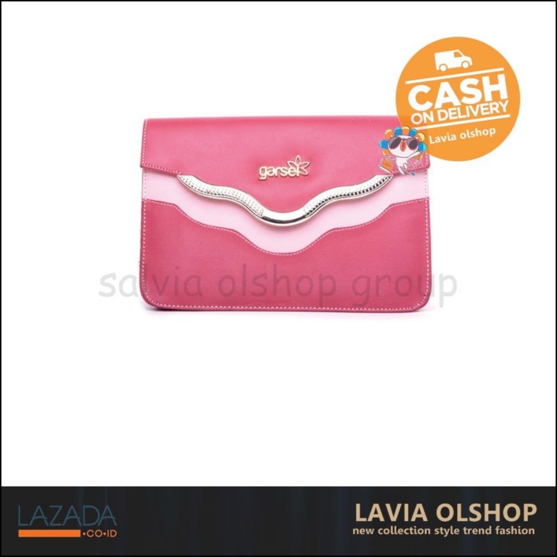Fashion Dompet Wanita Lucu Dan Modis Model Terbaru GLN 6422 - Merah Muda