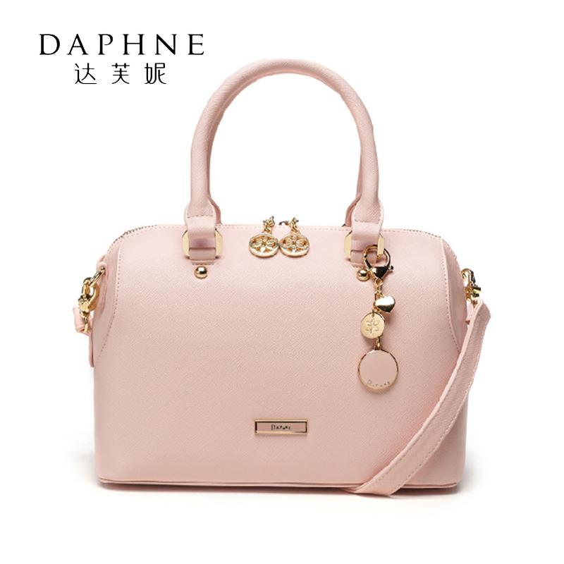 Daphne Tas Wanita Modis Warna Solid Kapasitas Besar Jinjing (Putih 101)