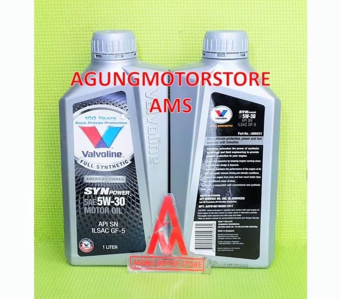 Oli Mesin Mobil Valvoline SYN Power 5W30 Full Synthetic