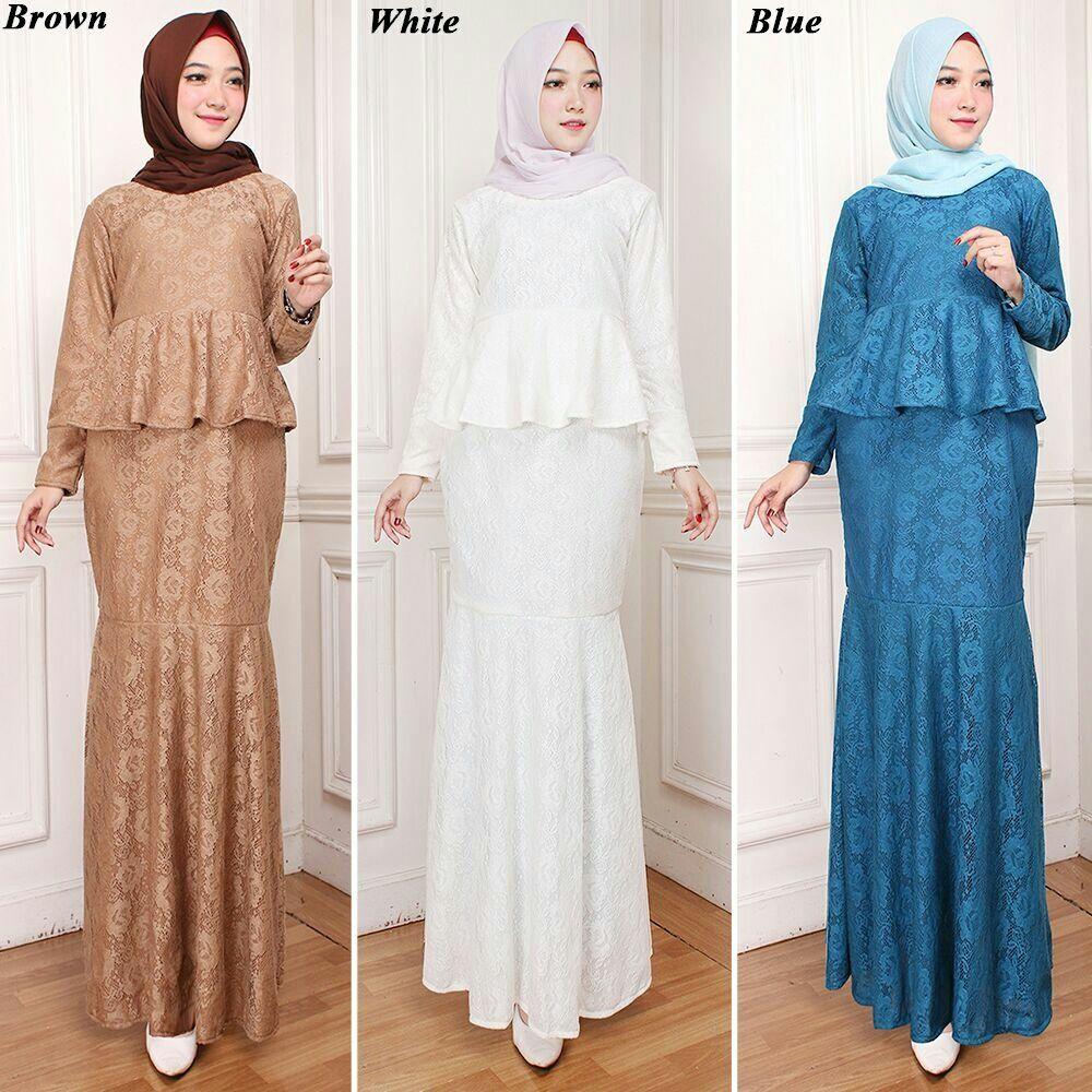 D.N.Y.X SHOP GAMIS RAISHA HB Baju Muslim / Kemeja Dress / Tunik / Atasan Wanita / Dress Wanita / Blouse Jumbo / Dress Jumbo / Dress Muslim / Blazer Jumbo / Baju Kerja / Syari / Gamis / Baju Koko / Jumpsuit