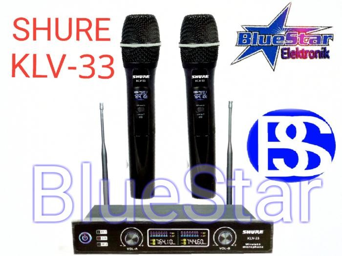 ORIGINALS Mic Wireless Shure KLV 33 (Hitam)
