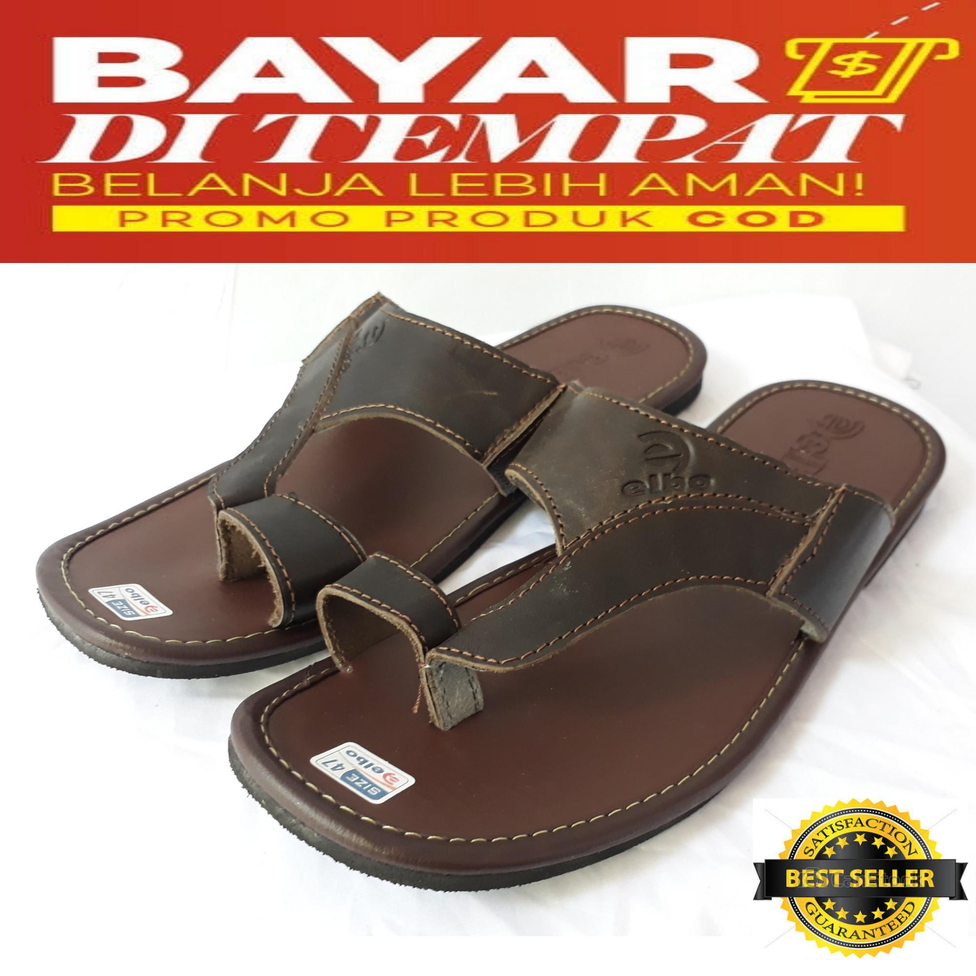 Buy & Sell Cheapest SANDAL PRIA JAPIT Best Quality Product Deals Sandal BigSZE JUMBO 44 47 Sandal Pria Japit Jempol Kulit Chocilate