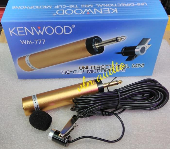 mic mini tie/ clip on condensor KENWOOD WM-777. Bestseller