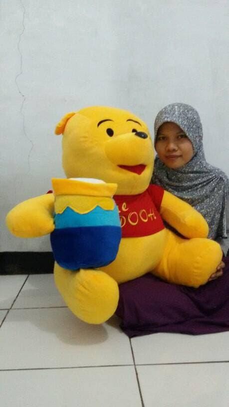 Boneka Winniethepooh Gentong Jumbo/Pooh Besar Banget