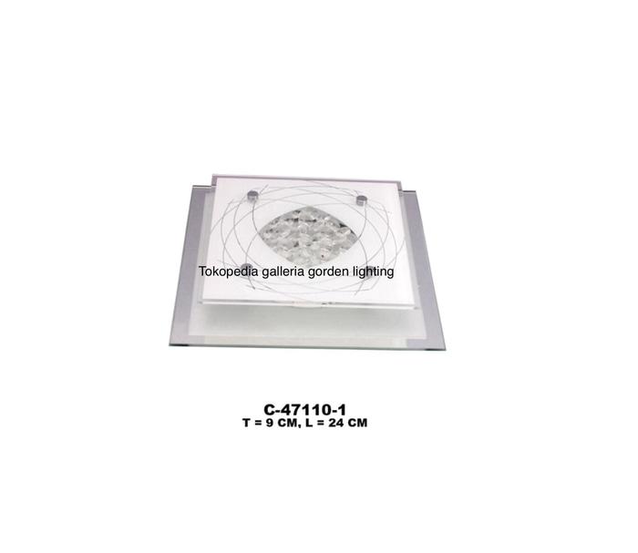 Lampu hias plavon minimalis dekorasi teras 47110-1