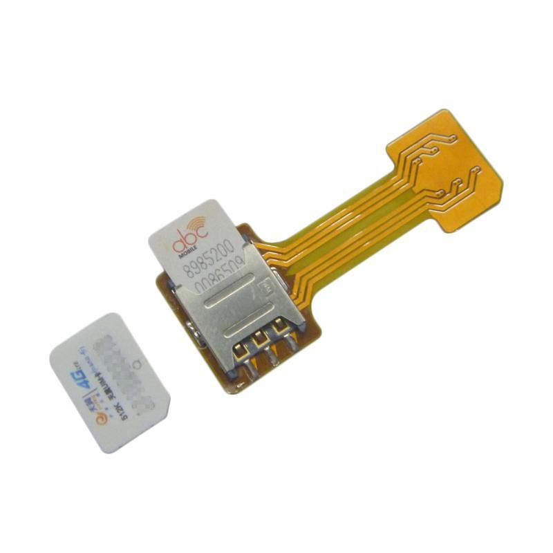 dual sim hybrid converter adapter hp hybrid dual sim sd card aktif bersama