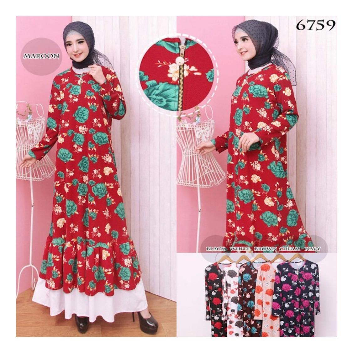 DnD - Baju Gamis Gamis wanita Gamis polos Baju Muslimah Dress Muslimah Fashion Muslimah Gamis Jumbo Gamis kerja Gamis Casual Gamis kantor Gamis motif bunga gamis size besar Baju Fashion Muslimah Baju fashion Baju fashion gamis