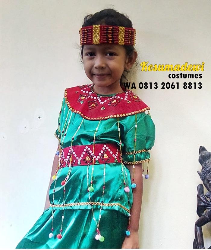 Terbaru! Toraja Tk Wanita | Baju Daerah Adat Anak Kostum Karnaval Parade Pawai - ready stock