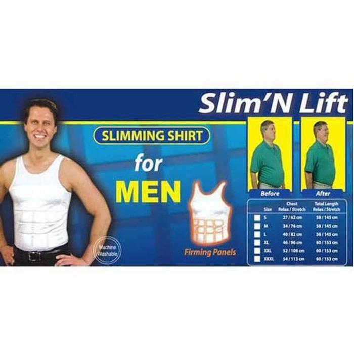 ORIGINAL!!! super diskon Baju Dalam Singlet Pengecil Perut Buncit Slim n Lift For - mCmoKC