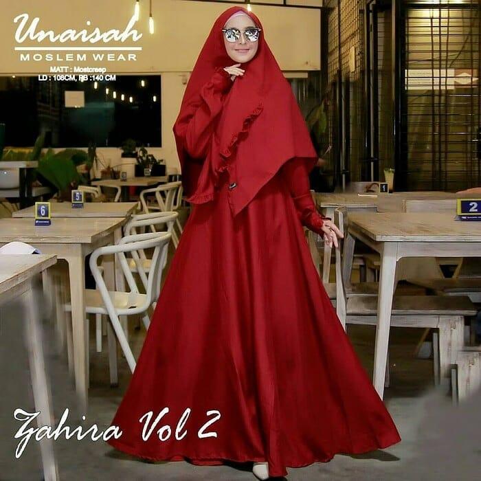 Harga Baju  Gamis  Zahira Termurah Oktober 2019 Cari dan 