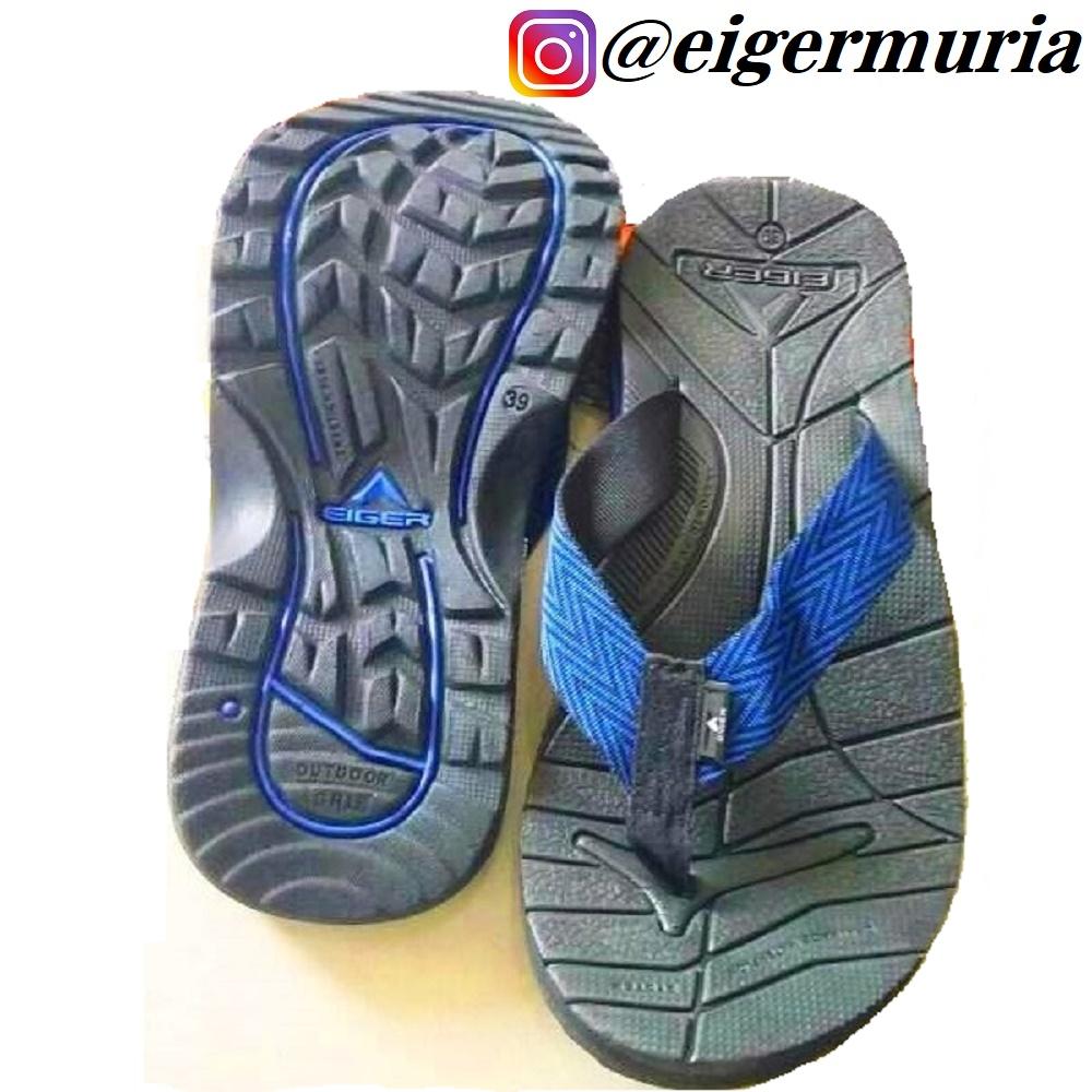 SANDAL JAPIT EIGER KINKAJOU BIRU MODEL TERBARU / SANDAL PENDAKI GUNUNG
