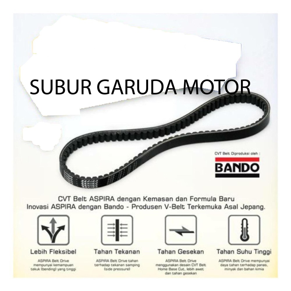 VAN BELT BANDO ASPIRA MIO M 3 MIO Z ASPIRA