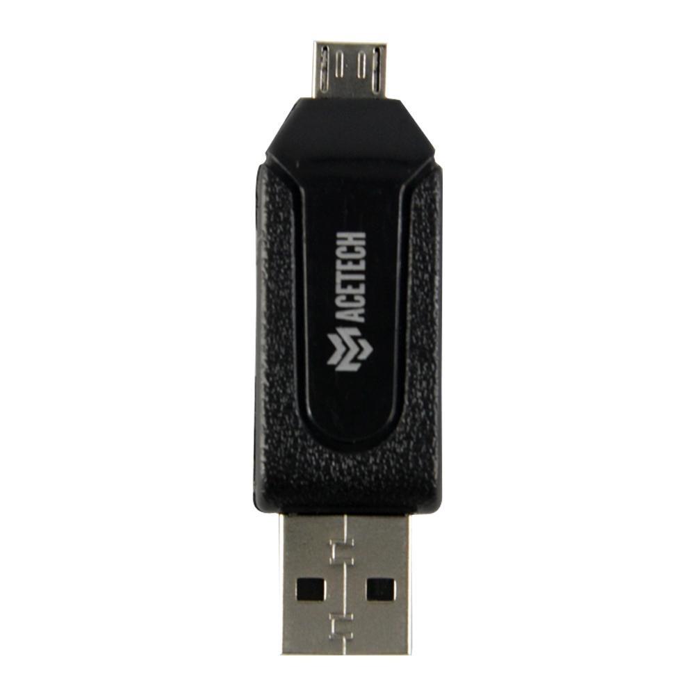 ACETECH Micro USB OTG Handphone Card Reader USB 2.0 Support SD Card For Android Smatphone Samsung Xioami Oppo Vivo Huawei D312