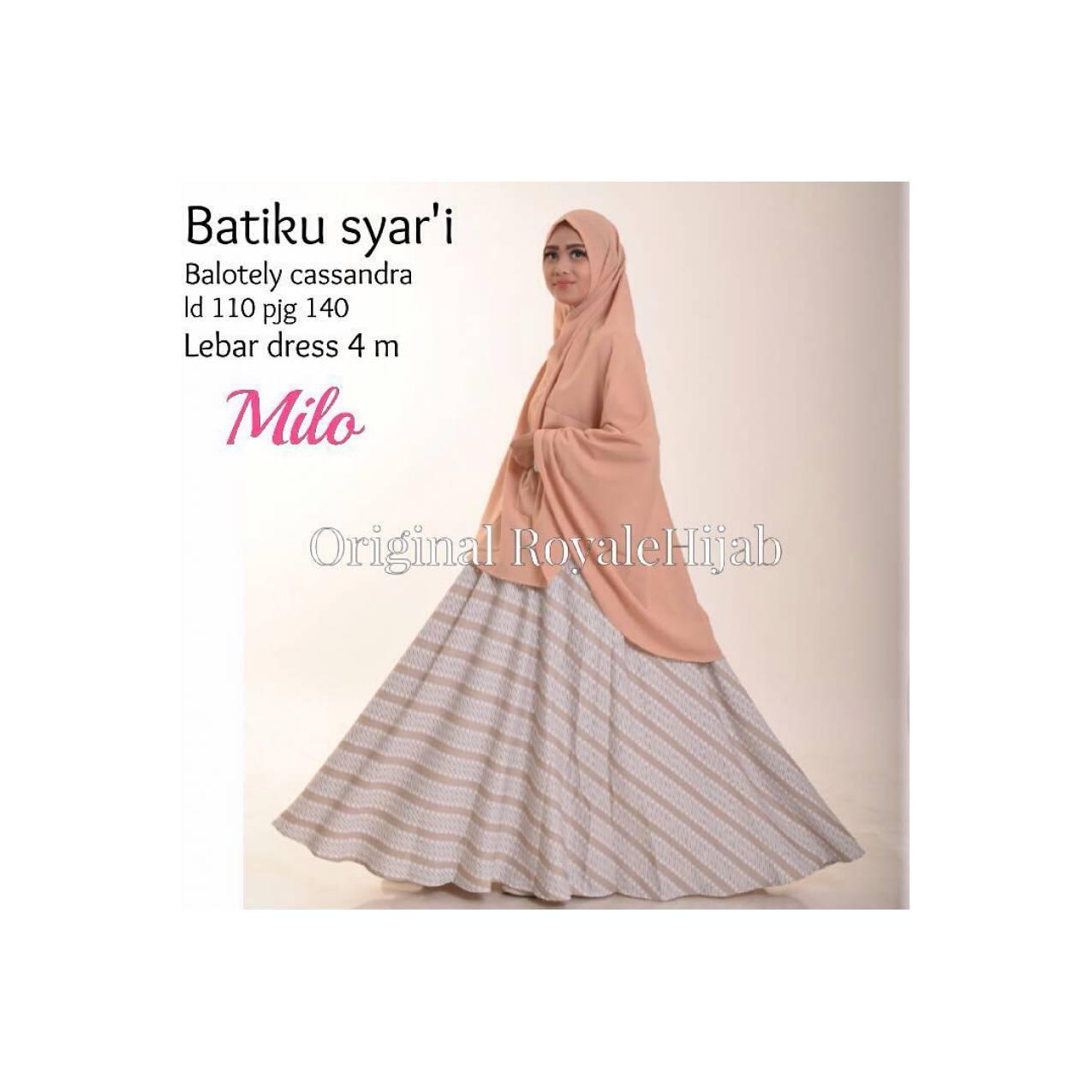 SUPPLIER HIJAB : BATIKU SYARI BY ROYALE