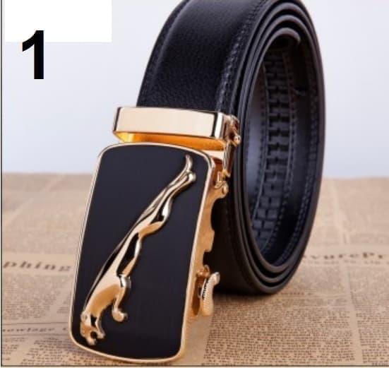 Best Seller!! F064 Sabuk Jaguar Ikat Pinggang Pria Wanita Kulit Ori Import Asli - ready stock