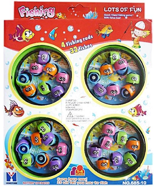 HFIS - Mainan Pancingan Ikan / Fishing Game 4 kolam