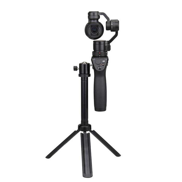 Best Seller!! Handheld Camera Tripod Head Bracket For Dji Osmo Monopod Dslr Hp Vlog - ready stock