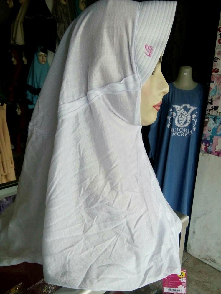 Jilbab Rabbani Innova CLx S putih ukuran S