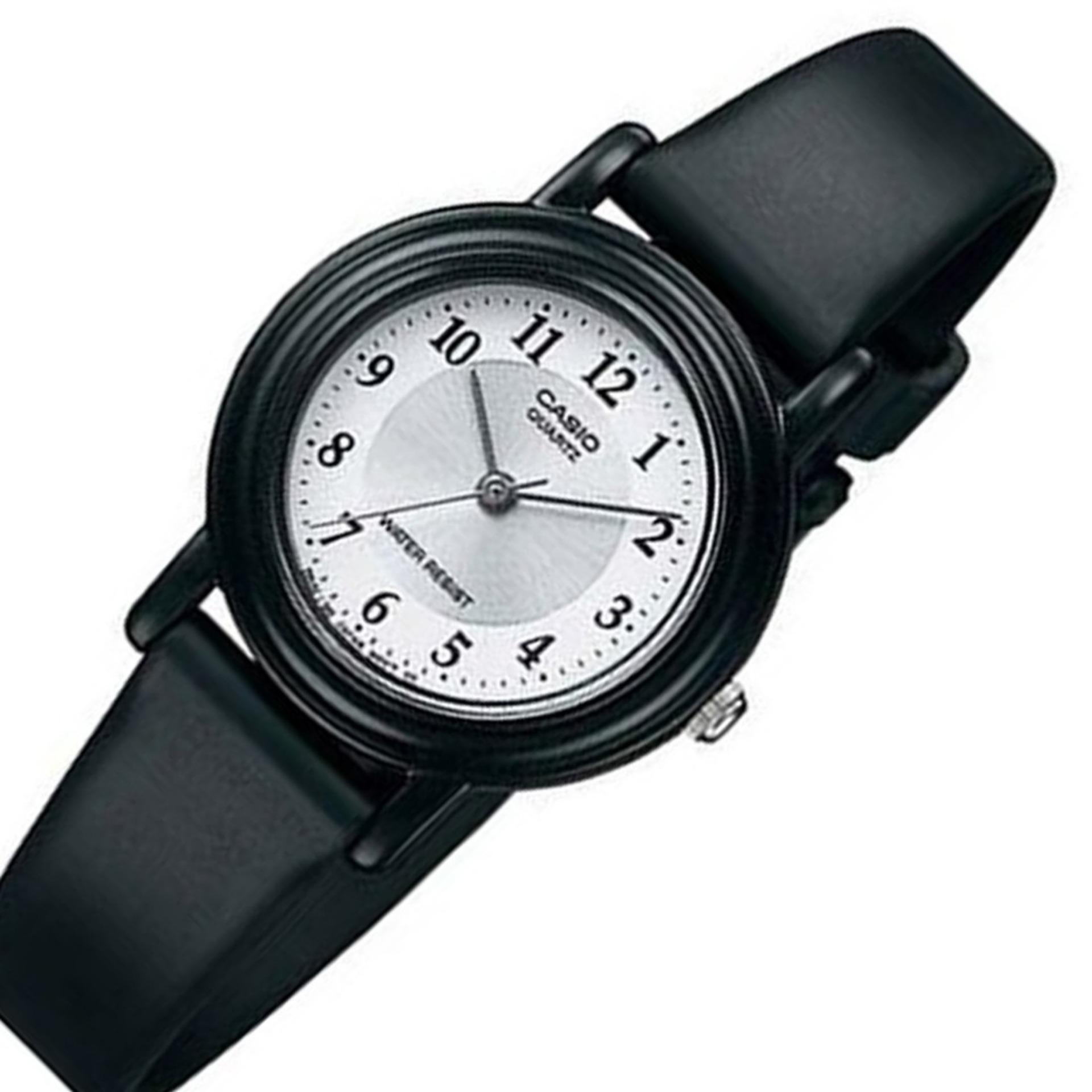 Casio Standard Ltp V001gl 7b Jam Tangan Wanita Black Strap 