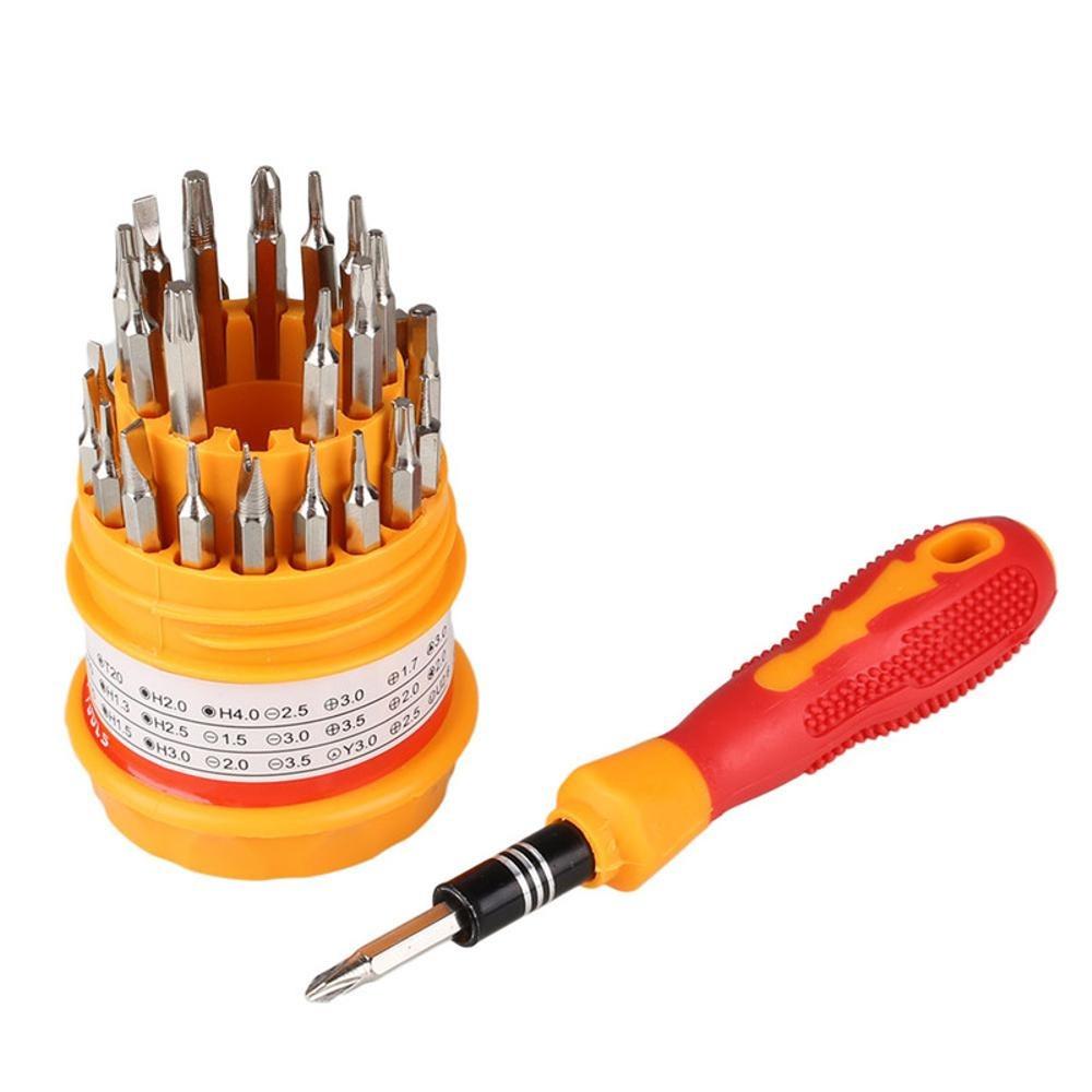 Obeng Set 31in1 - Obeng Handphone Komputer Elektronik