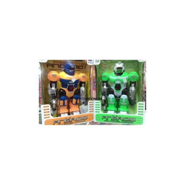TERMURAH MAINAN ANAK ROBOT ANDROID WITH LIGHT AND SOUND/MAINAN ROBOT Robotanmainan Edukasi / Hadiah Ulang Tahun