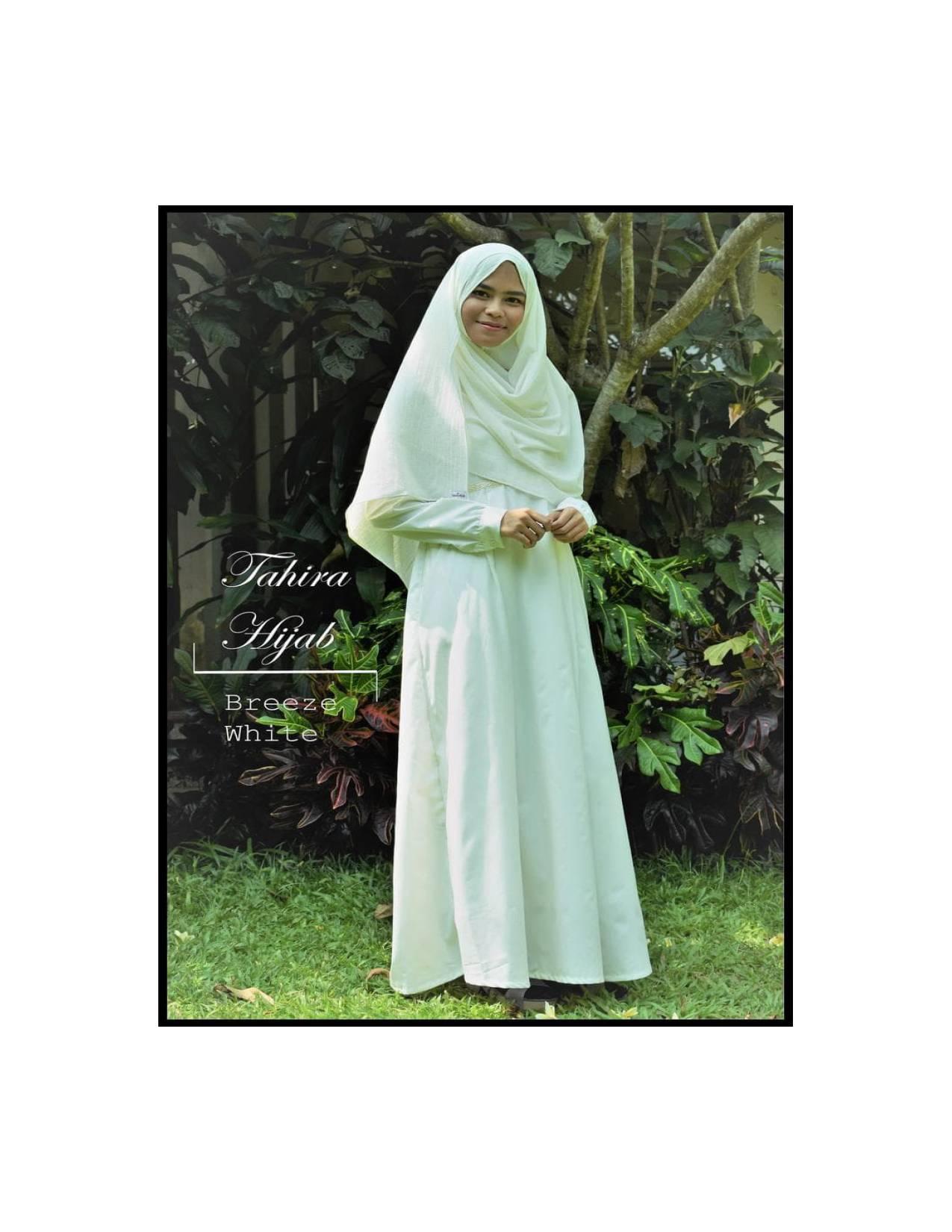 Gamis Putih Katun Ima Polos Berfuring, Untuk Ihram Haji/Umrah (Umroh)