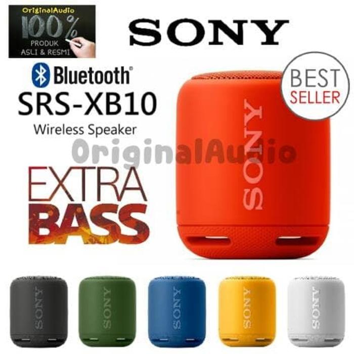 Referensi Speaker Aktif Sony SRS XB10 - SRS XB 10 Speaker Garansi Resmi Sony Indonesia