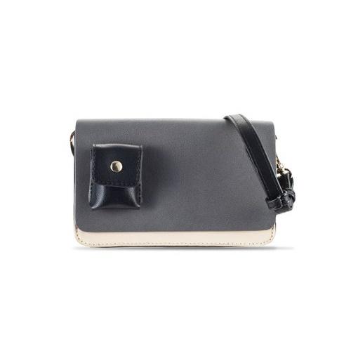 Tri-Coloured Small Double-Gusset Sling Bag