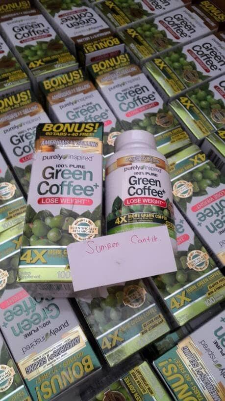 ASLI!!! GREEN COFFEE PURELY INSPIRED NO 1 di AMERIKA - yqf7W6
