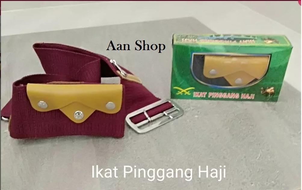 GESPER MANSUR gesper haji ikat pinggang pria sabuk haji perlengkapan haji dan umroh