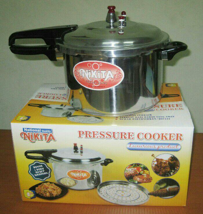 Panci presto nikita 8liter/pressure cooker National quality Nikita