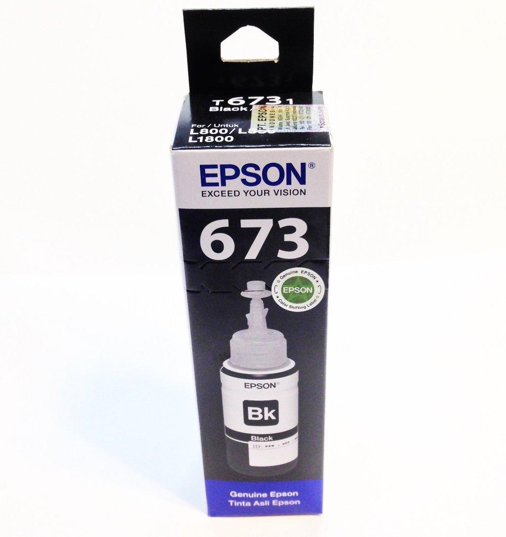 EPSON INK CATRIDGE BLACK T6731 (C13T673100)