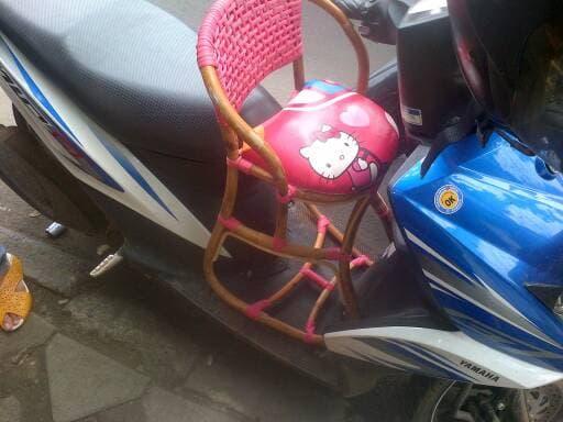 Kursi Rotan Murah / Kursi Bonceng Murah / Kursi Motor Matic Murah ||| JOK motor anak | sarung| hidrolik| sandaran belakang | kulit| custom | nmax | cover| jaring| vario | beat | sandaran| cover| variasi | c70 | mio | cb | rx king |