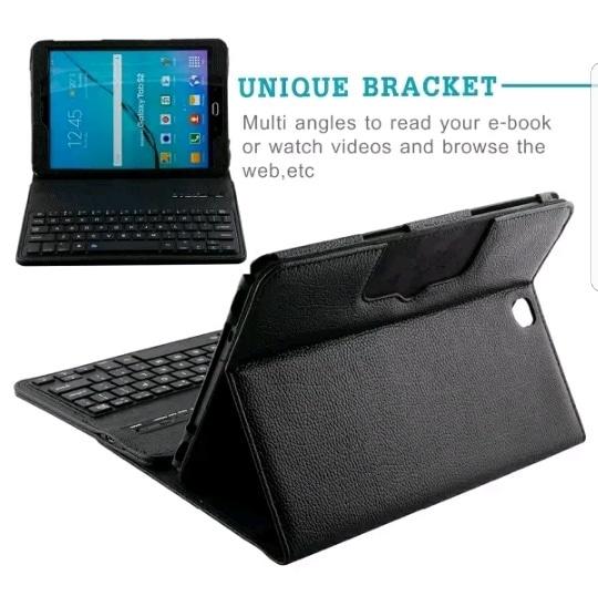 Harga Samsung Galaxy Tab S2 Terbaru Agustus 2019 21 Flip Cover + Bluetooth Keyboard for Samsung Galaxy Tab S2 8.0