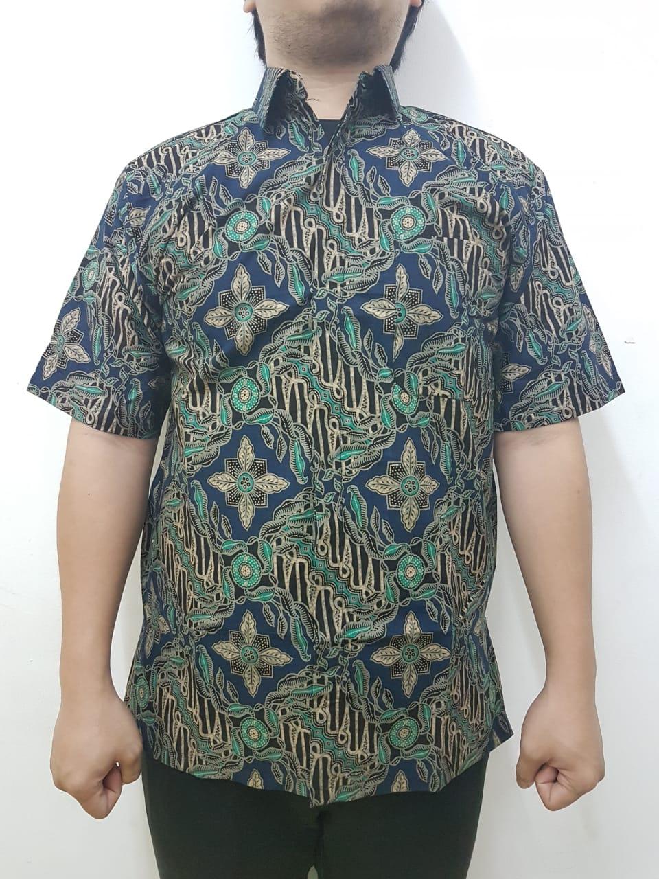 KEMEJA BATIK SOLO MOTIF JOKOWI