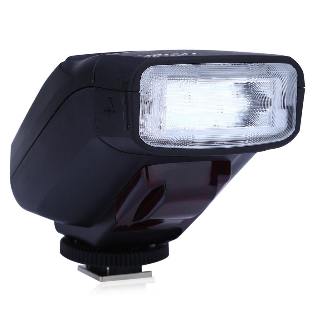 VILTROX JY-610C Mini TTL LCD Flash Speedlite Light untuk Canon 750D/760D/5DR/5DRS/60D 70D /700D/5D3 DSLR Kamera-Hitam