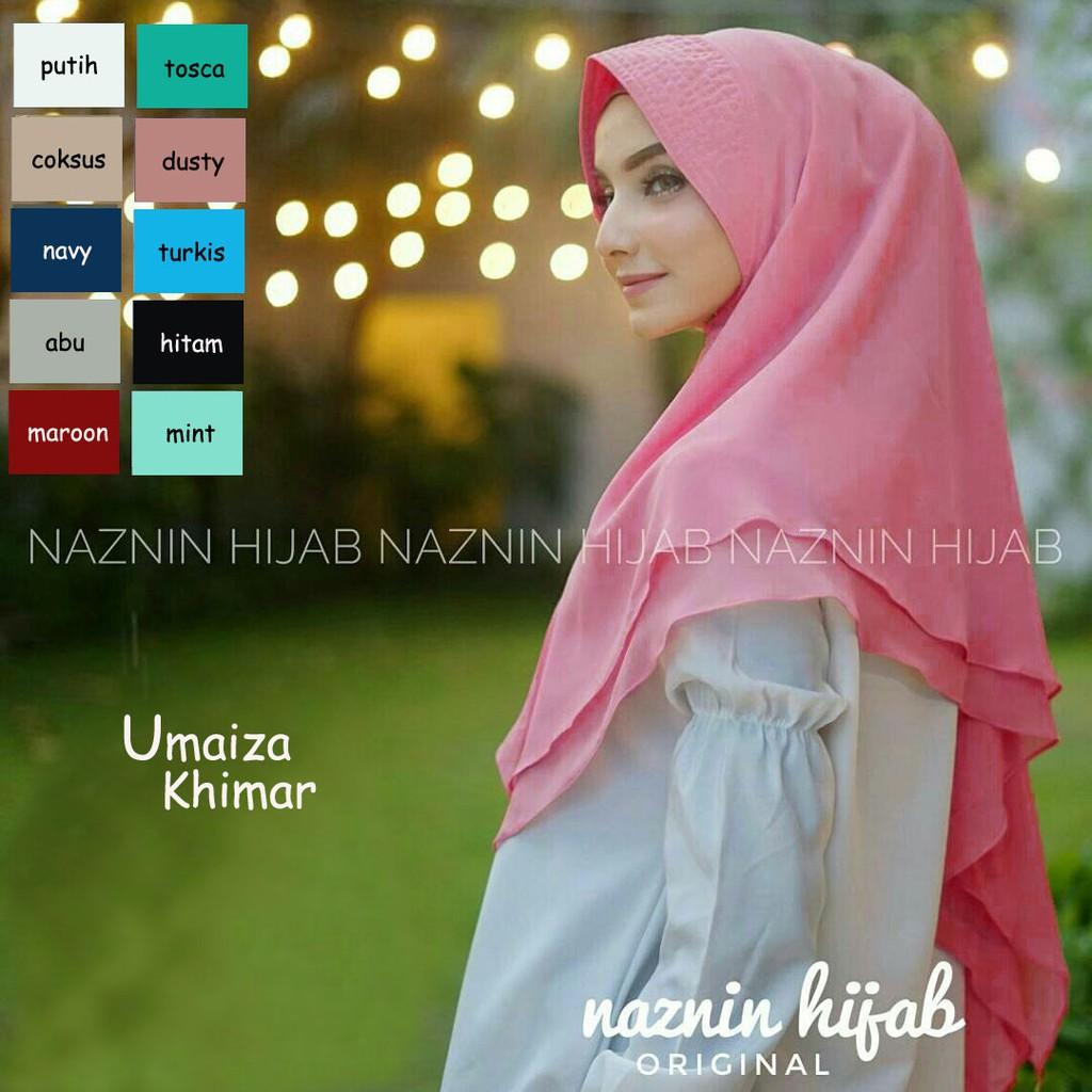 JILBAB PASHMINA INSTAN MURAH UMAIRA KHIMAR / BERGO INSTAN / PASTAN / VANILLA HIJAB / BERGO INSTAN