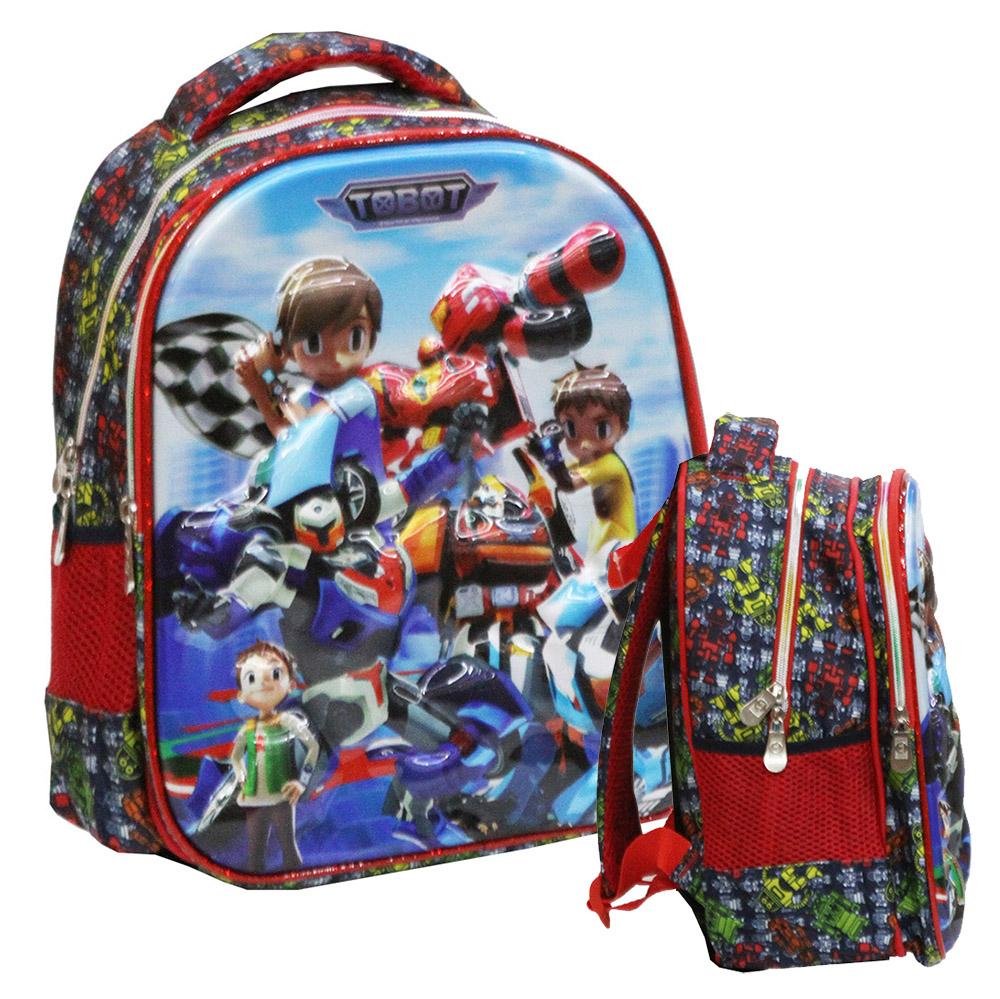 Onlan Tas Ransel Ukuran Anak Sekolah TK & Play Group Import Karakter Anak Laki Laki 5D Timbul Unik