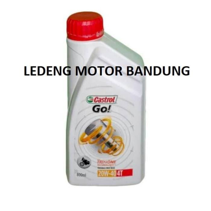 Castrol GO 4T 20w40 800ml Oli Motor Bebek Honda Yamaha Suzuki Kawasaki