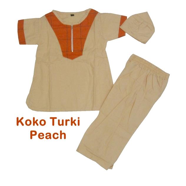 Rianni Setelan Baju Muslim Koko Turki Bayi Anak Laki-laki Size XS