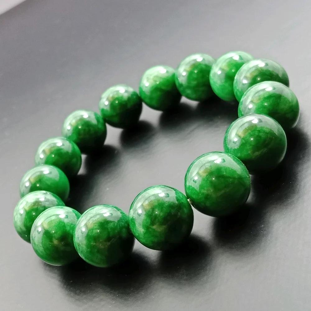Gelang Tangan Batu Giok China Jumbo Dim 12 Mm