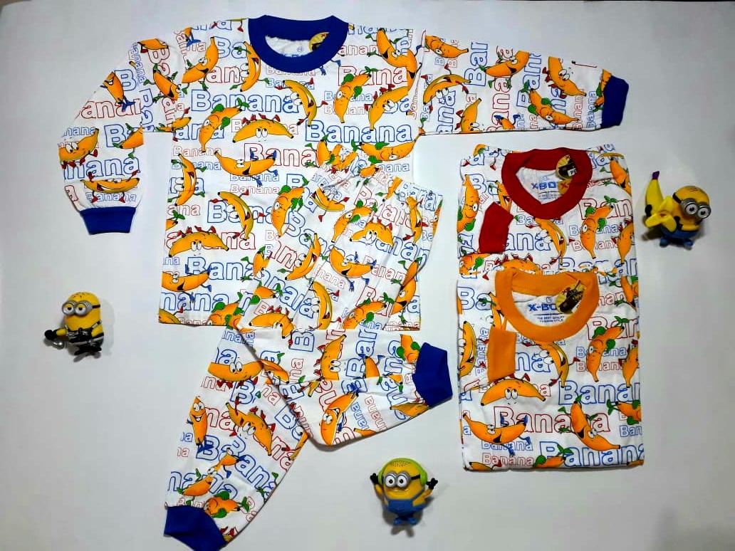 Baju Tidur Anak gambar BANANA ( PP- 42 )