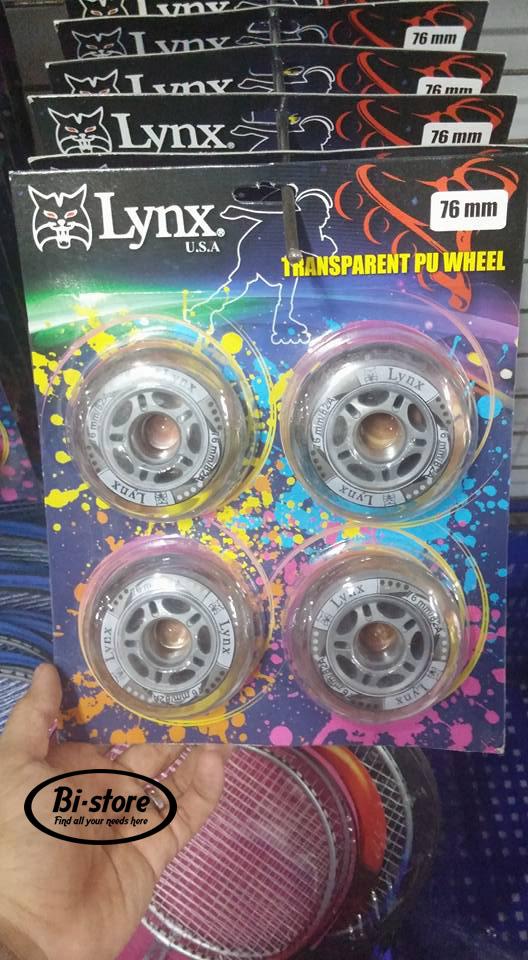 Ban Karet PU sepatu Roda merk LYNX isi 4 Termurah