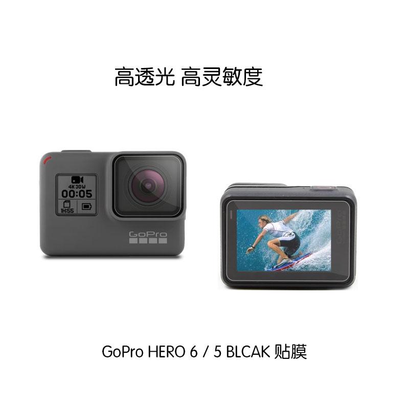 GoPro pelindung layar Lensa Kamera Monitor Penampil pelindung layar Depan Belakang Layar
