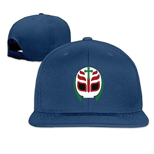 Rey Mysterio Mask Flat Snapback Hat Cap Men Women ( 8 Colors )