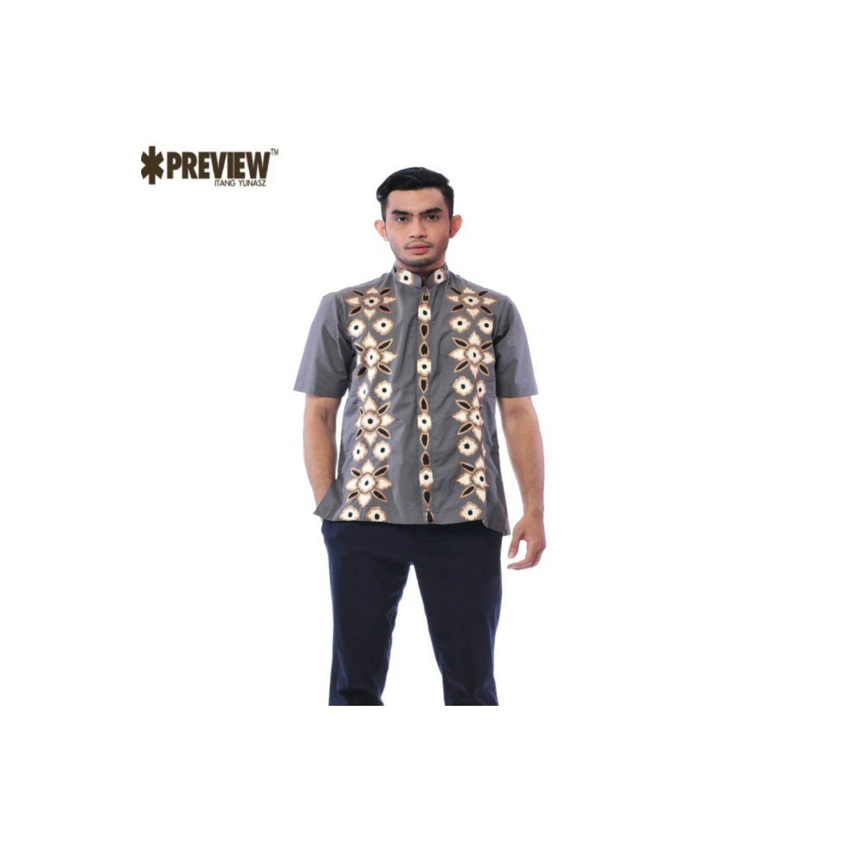 Terbaik baju koko lengan pendek modern bordir mewah preview itang yuna