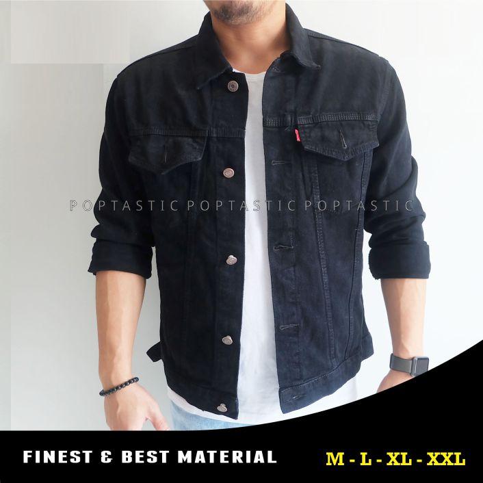 Jaket Jeans Denim Pria PREMIUM - NON STRETCH