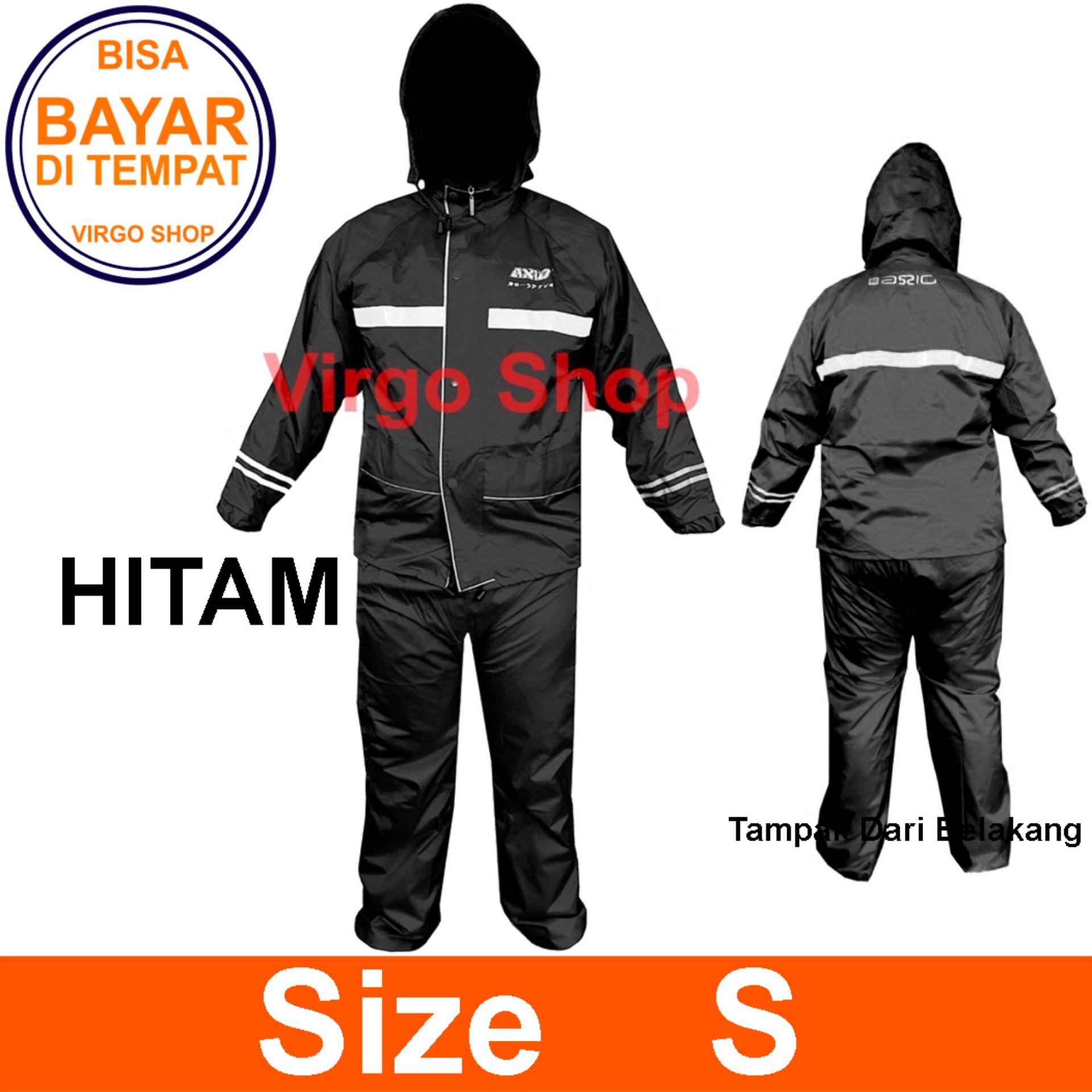 Axio Jas Hujan Axio Europe Original - Axio Europe Original Raincoat AX-882 - Hitam